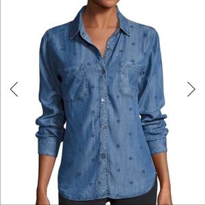 Rails Carter Star Print Chambray Shirt